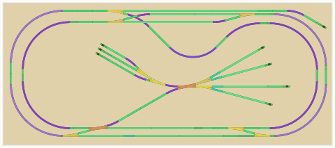 Model railway track plans · Trackplanner