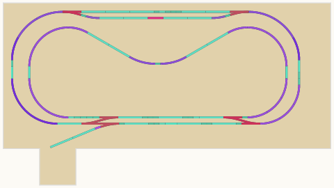 Model railway track plans · Trackplanner